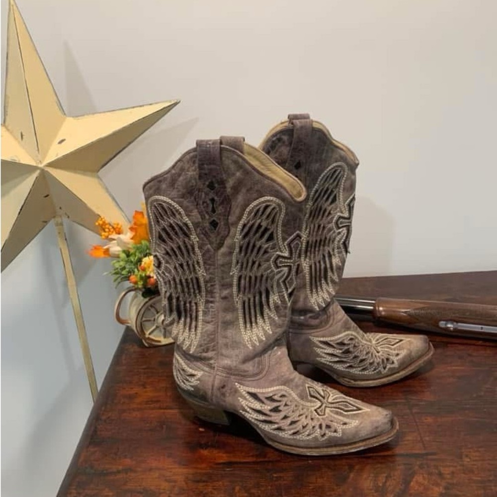 Corral Winged Cowboy Boots